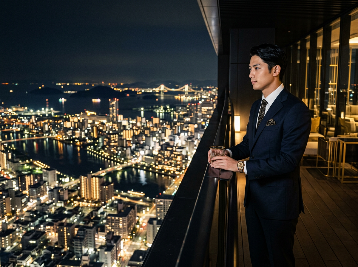 中国・四国でのキャリアや成長をイメージしたホスト求人ビジュアル